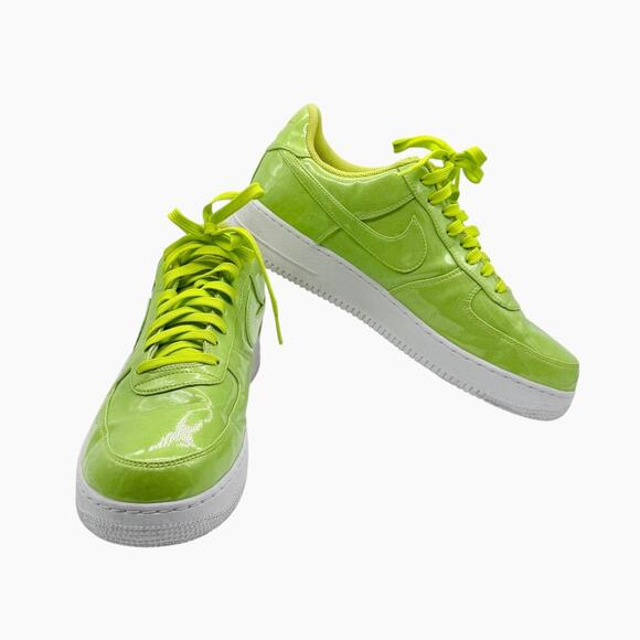 Nike Air Force 1 Low '07 LV8‎ UV Cyber Green Sneakers Men’s Size 12 - Picture 1 of 8